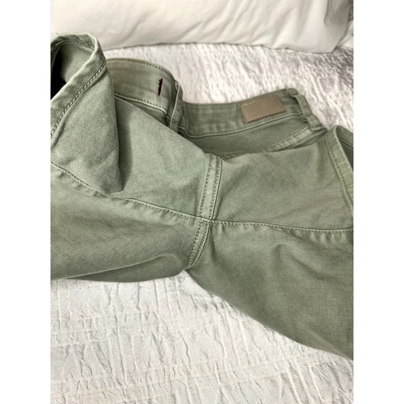 Dear John Ava Denim Shorts Olive Green Size 27 EXCELLENT CONDITION - Picture 9 of 11